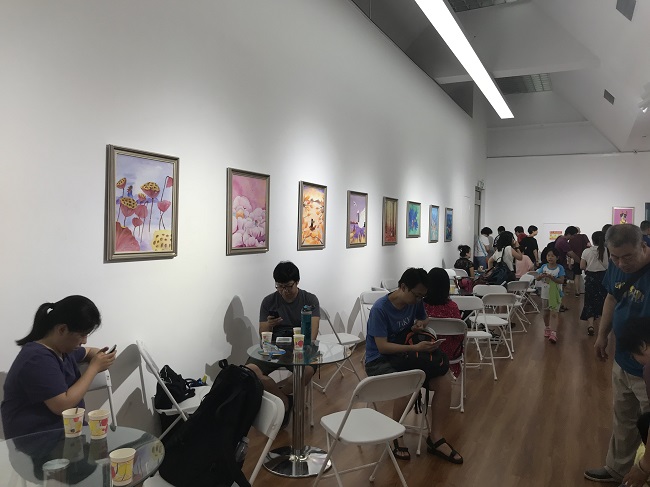 第四届“童语童画”艺术伞会员主题画展在京举办