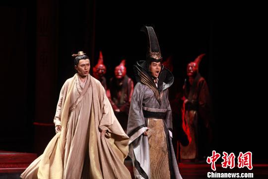 音乐剧《诗经·采薇》剧照钟欣摄