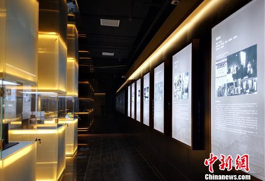 图为重庆抗战戏剧博物馆内景。重庆市话剧院供图