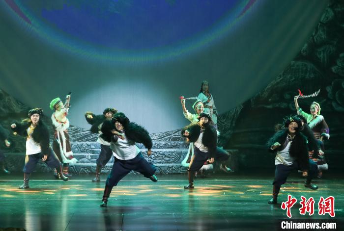 《天湖·四季牧歌》10月20日在京展演。　<a target='_blank' href='http://www.chinanews.com/'>中新社</a>记者贾天勇摄