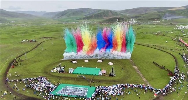 军马文化·狼渡草原马产业经贸交流会开幕